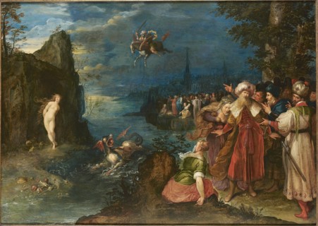 Perseus Freeing Andromeda, ca 1600-1610. Creator: Brueghel, Jan, the Elder