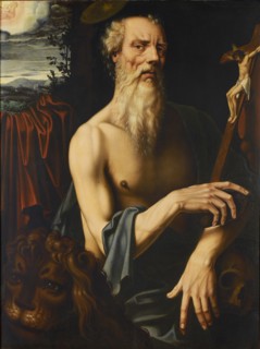 Saint Jerome, First Half of 16th cen.. Creator: Benson, Ambrosius