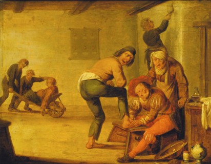 The Village Surgeon, 1633. Creator: Quast, Pieter