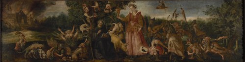 The Temptation of Saint Anthony, 1585-1590. Creator: Vos, Maerten, de