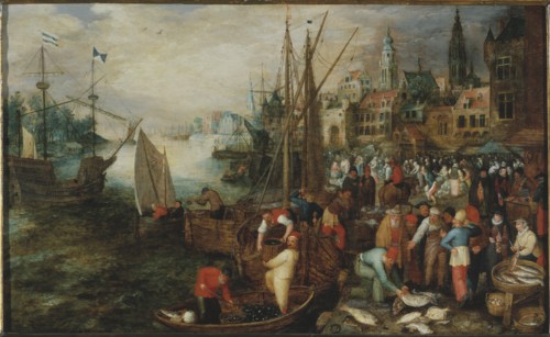 Port of Antwerp, 1600. Creator: Anonymous.