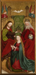 The Coronation of the Blessed Virgin Mary, ca 1485-1490. Creator: Master of the Sacristy of Kaufbeuren