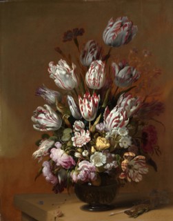 Still life with flowers, 1639. Creator: Bollongier, Hans Gillisz.