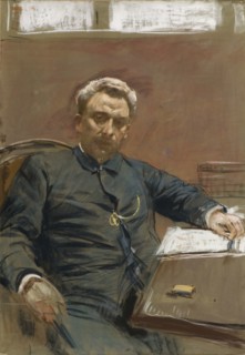 Portrait of the silent film actor Alexander Pavlovich Lensky