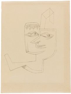Portrait of a cool woman, 1919. Creator: Klee, Paul