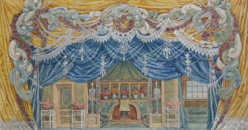 Stage design  , 1920s. Creator: Golovin, Alexander Yakovlevich