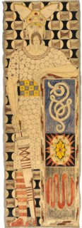 Frieze Design for the St. Louis 1904 World's Fair, 1904. Creator: Engelhart, Josef