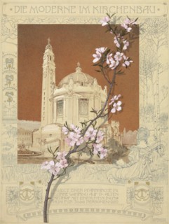 A parish church at Währing, Vienna, 1898-1899. Creator: Wagner, Otto Koloman