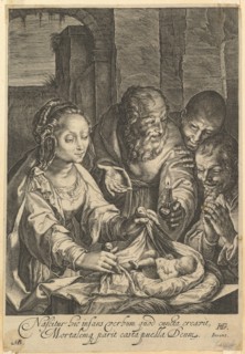 The Adoration of the Shepherds, after 1650. Creator: Abraham Blooteling.