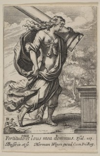 Fortitude, 1636. Creator: Abraham Bosse.