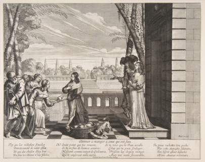 Feeding the Hungry, 1635. Creator: Abraham Bosse.