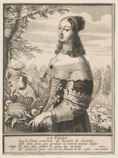 Earth, 1630. Creator: Abraham Bosse.