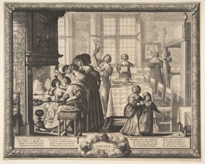 Winter, ca. 1637. Creator: Abraham Bosse.