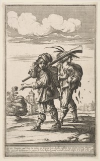Two Marauders, mid to late 17th century. Creator: Abraham Bosse.