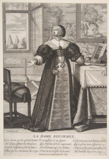 The Reformed Woman, mid to late 17th century. Creator: Abraham Bosse.