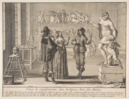 The Sculptor, 1642. Creator: Abraham Bosse.