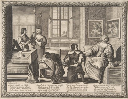 The Shoemaker, 1632-33. Creator: Abraham Bosse.