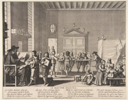 The School Master, ca. 1635-38. Creator: Abraham Bosse.