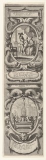 Allegories in Honor of the Birth of the Dauphin, ca. 1638. Creator: Abraham Bosse.