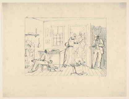Slaves Concealing their Master from a Search Party