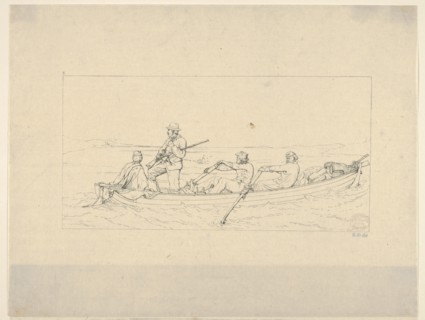 Marylanders Crossing the Potomac to Join the Southern Army