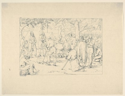 Prayer in Stonewall Jackson's Camp