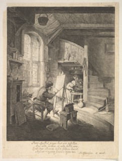 The Painter, 17th century. Creator: Adriaen van Ostade.