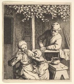 The Doll, 1610-85. Creator: Adriaen van Ostade.