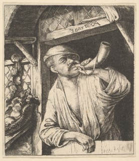 Baker Blowing Horn, 1610-85. Creator: Unknown.