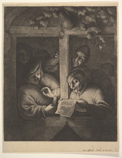 Singers at the Window, 1610-85. Creator: Adriaen van Ostade.