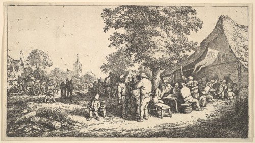 The Kermess Under the Great Tree, 1610-85. Creator: Adriaen van Ostade.