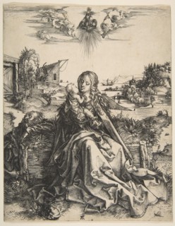 Holy Family with a Dragonfly, ca. 1495. Creator: Albrecht Durer.