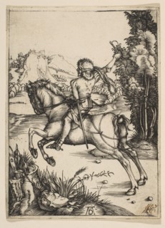 The Little Courier.n.d. Creator: Albrecht Durer.