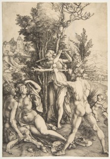 Hercules at the Crossroad, ca. 1498. Creator: Albrecht Durer.