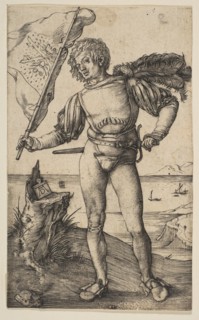 The Standard Bearer, ca. 1501. Creator: Albrecht Durer.