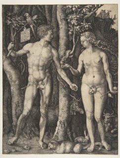 Adam and Eve, 1504. Creator: Albrecht Durer.