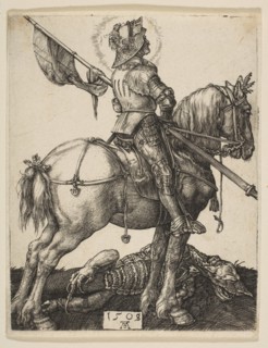 Saint George on Horseback, 1505-8. Creator: Albrecht Durer.