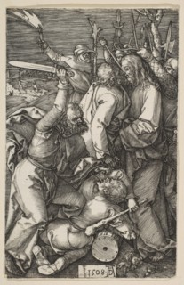 The Betrayal of Christ, from The Passion, 1508. Creator: Albrecht Durer.
