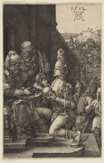 Pilate Washing His Hands, from The Passion, 1512. Creator: Albrecht Durer.