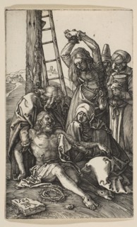 The Lamentation, from The Passion, 1507. Creator: Albrecht Durer.