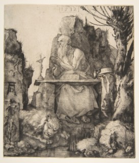 Saint Jerome by the Pollard Willow, 1512. Creator: Albrecht Durer.