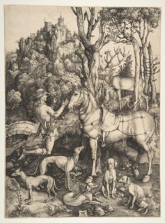 Saint Eustace, ca. 1501. Creator: Albrecht Durer.