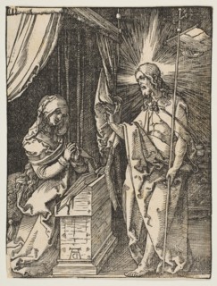 Christ Appearing to His Mother, from The Small Passion, ca. 1510. Creator: Albrecht Durer.