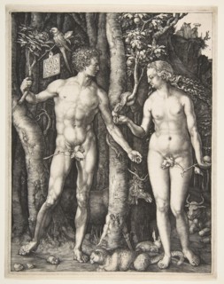 Adam and Eve, 1504. Creator: Albrecht Durer.