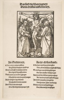 Christ on the Cross between the Virgin and Saint John