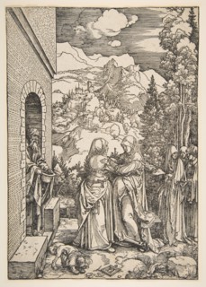 The Visitation, from The Life of the Virgin, 1503-4. Creator: Albrecht Durer.