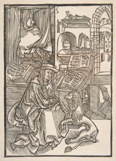 Saint Jerome Extracting a Thorn from the Lion's Foot, Lyons 1508