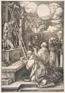 The Mass of Saint Gregory, 1511. Creator: Albrecht Durer.