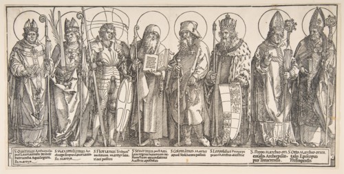The Patron Saints of Austria, 1515-17. Creator: Albrecht Durer.