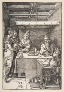 The Head of Saint John the Baptist Brought to Herod.n.d. Creator: Albrecht Durer.